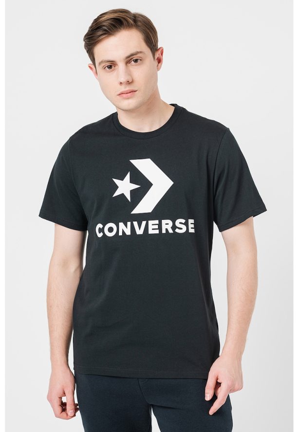 Унисекс тениска с лого Converse