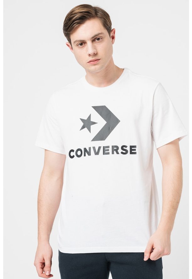 Унисекс тениска с лого Converse