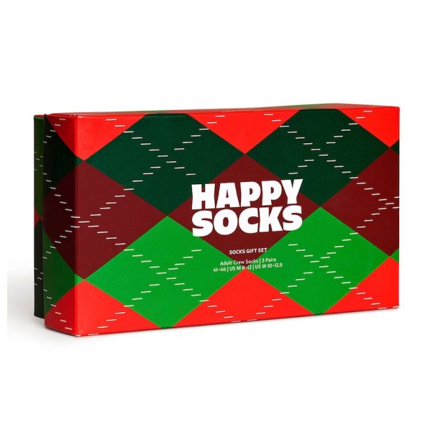 Унисекс чорапи Holiday Classics - 3 чифта Happy Socks