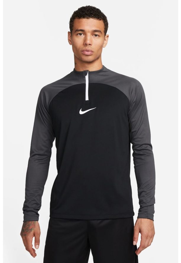 Фитнес блуза Academy с Dri-FIT и къс цип Nike