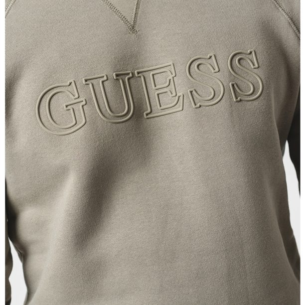 Фитнес блуза с лого на гърдите Guess