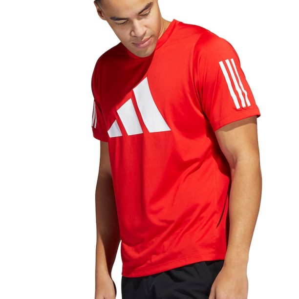 Фитнес тениска с лого adidas Performance