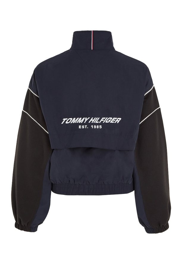 Фитнес яке с лого и свободна кройка Tommy Hilfiger