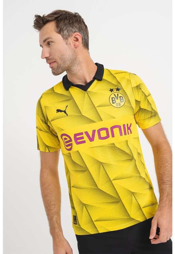 Футболна тениска BVB Jersey Replica с dryCELL и яка Puma