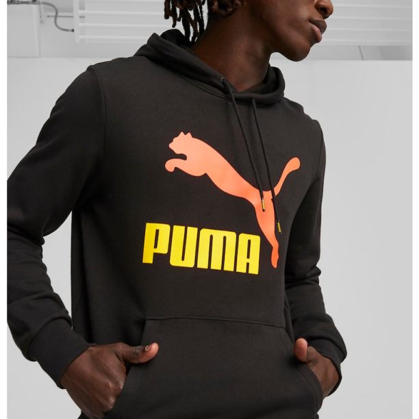 Худи Classics с лого и джоб кенгуру Puma