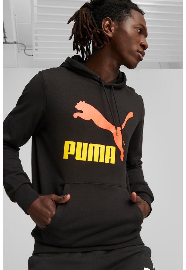 Худи Classics с лого и джоб кенгуру Puma