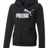 Худи Essentials с цип и лого Puma