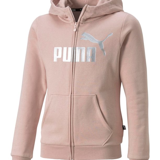 Худи Essentials с цип и лого Puma