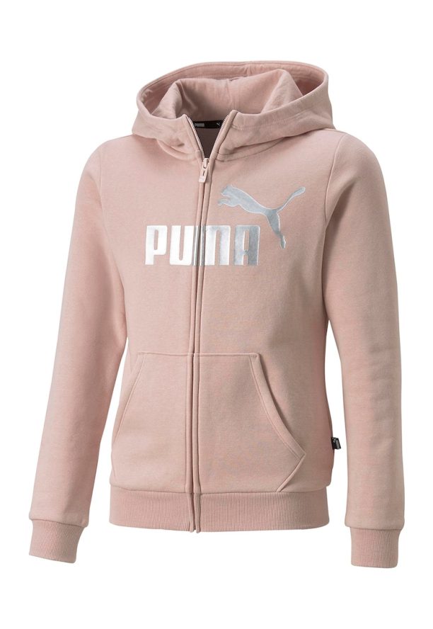 Худи Essentials с цип и лого Puma