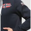 Худи Glacier с лого и скосени джобове Geographical Norway