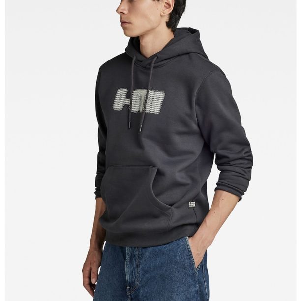 Худи на точки с джоб кенгуру G-Star RAW