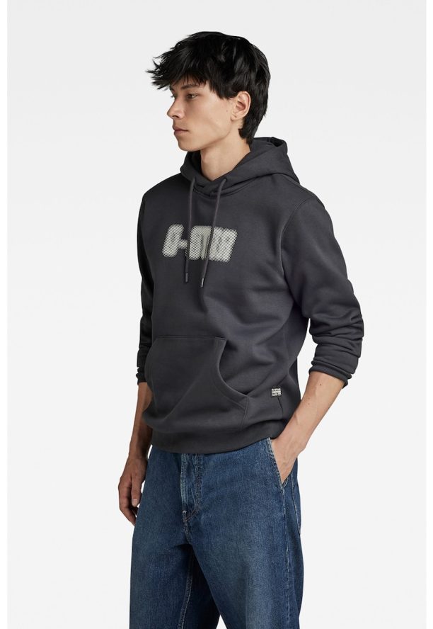 Худи на точки с джоб кенгуру G-Star RAW