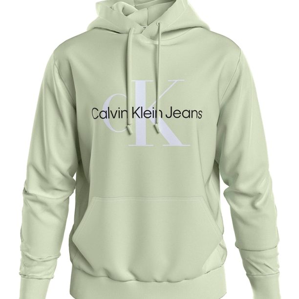 Худи от органичен памук с контрастно лого CALVIN KLEIN JEANS