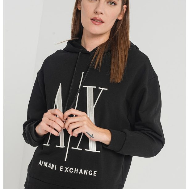 Худи с лого ARMANI EXCHANGE