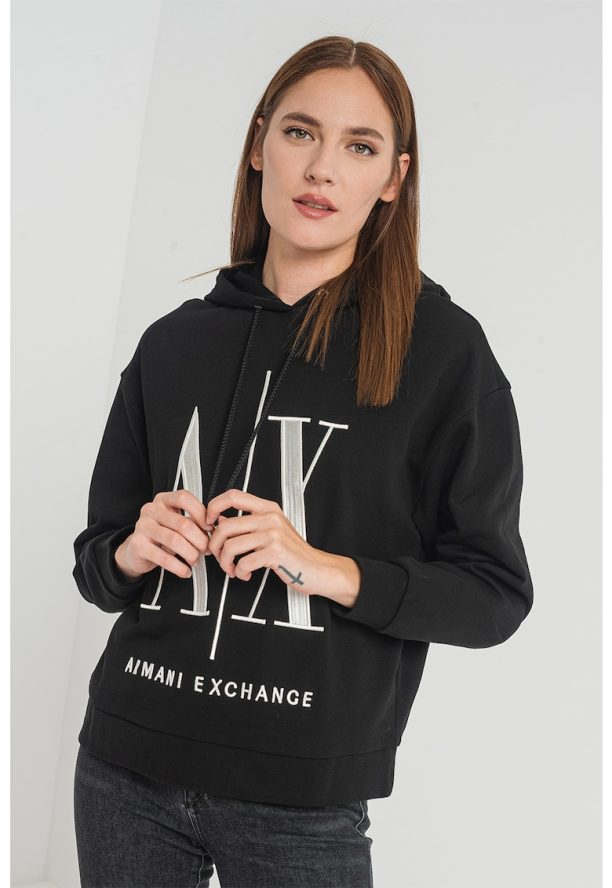 Худи с лого ARMANI EXCHANGE