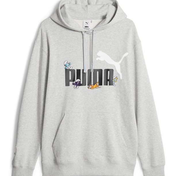 Худи с лого и бродерии Puma