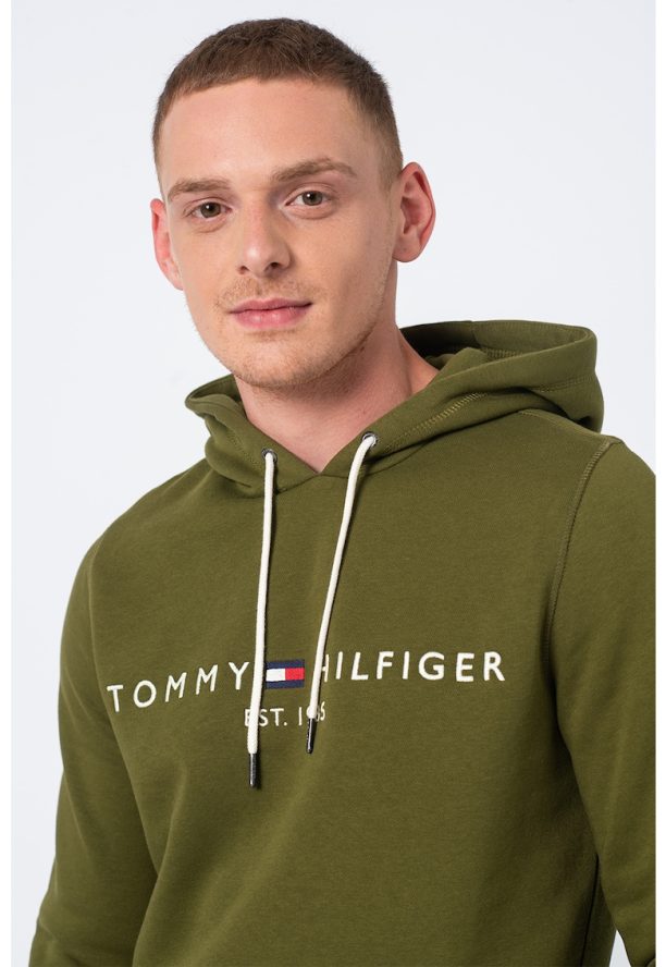 Худи с органичен памук с лого Tommy Hilfiger