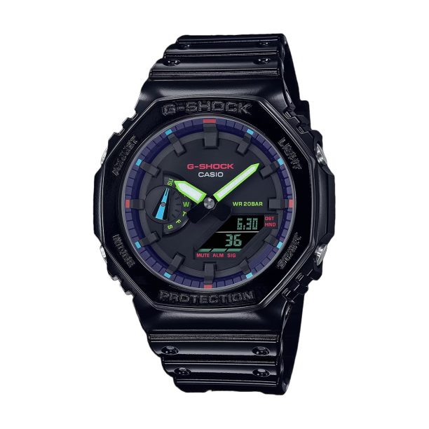 Оригинален Мъжки Часовник Casio G-Shock GA-2100RGB-1AER