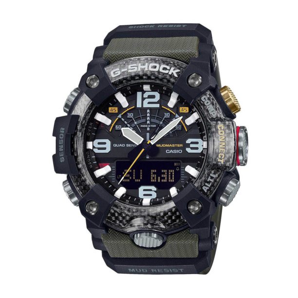 Оригинален Мъжки Часовник Casio G-Shock Mudmaster GG-B100-1A3ER