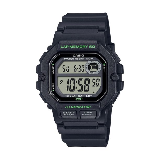 Оригинален Мъжки Часовник Casio WS-1400H-1AVEF