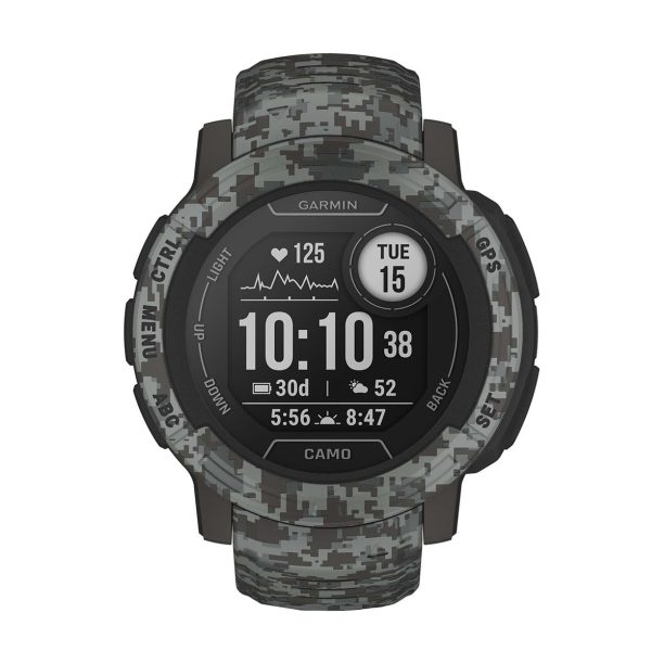 Оригинален Мъжки Часовник Garmin Instinct 2 Camo Edition - Graphite Camo 010-02626-03