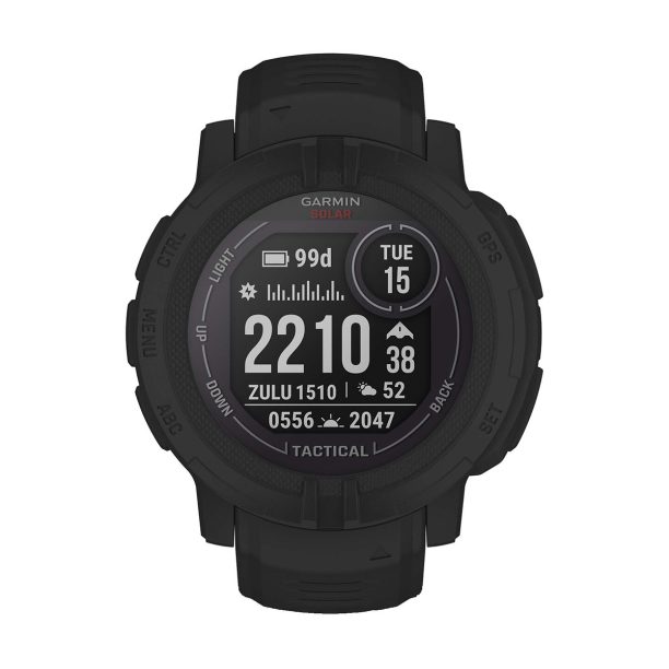 Оригинален Мъжки Часовник Garmin Instinct 2 Solar Tactical Edition - Black 010-02627-03