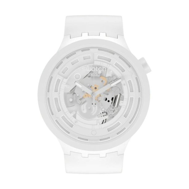 Оригинален Мъжки Часовник Swatch C-White SB03W100