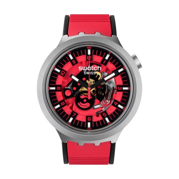 Оригинален Мъжки Часовник Swatch Red Juicy SB07S110