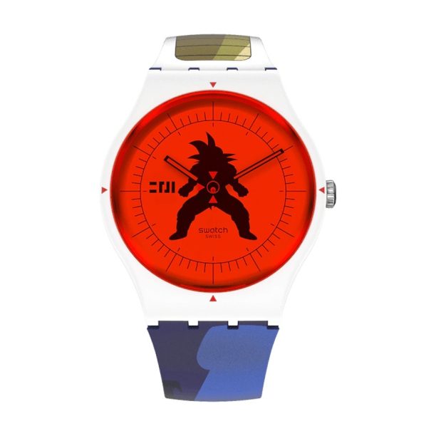 Оригинален Мъжки Часовник Swatch Vegeta x Swatch SUOZ348