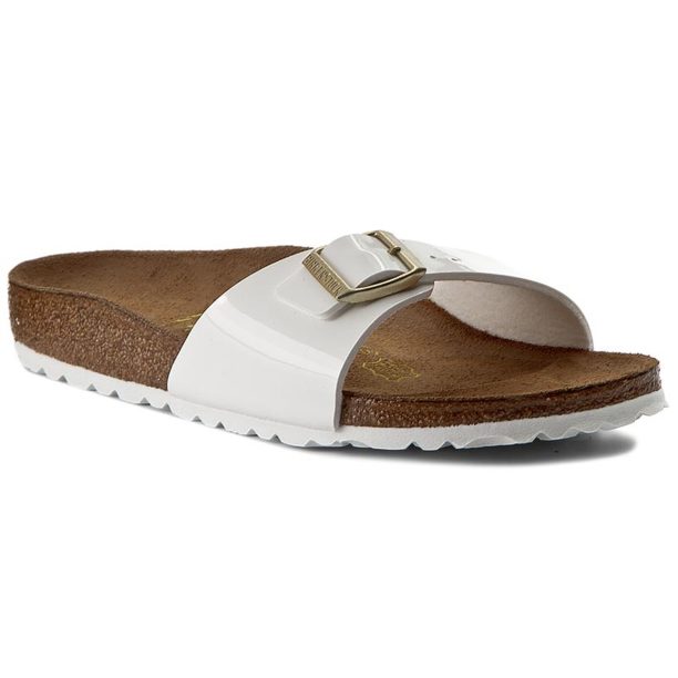 Чехли Birkenstock в Бял цвят