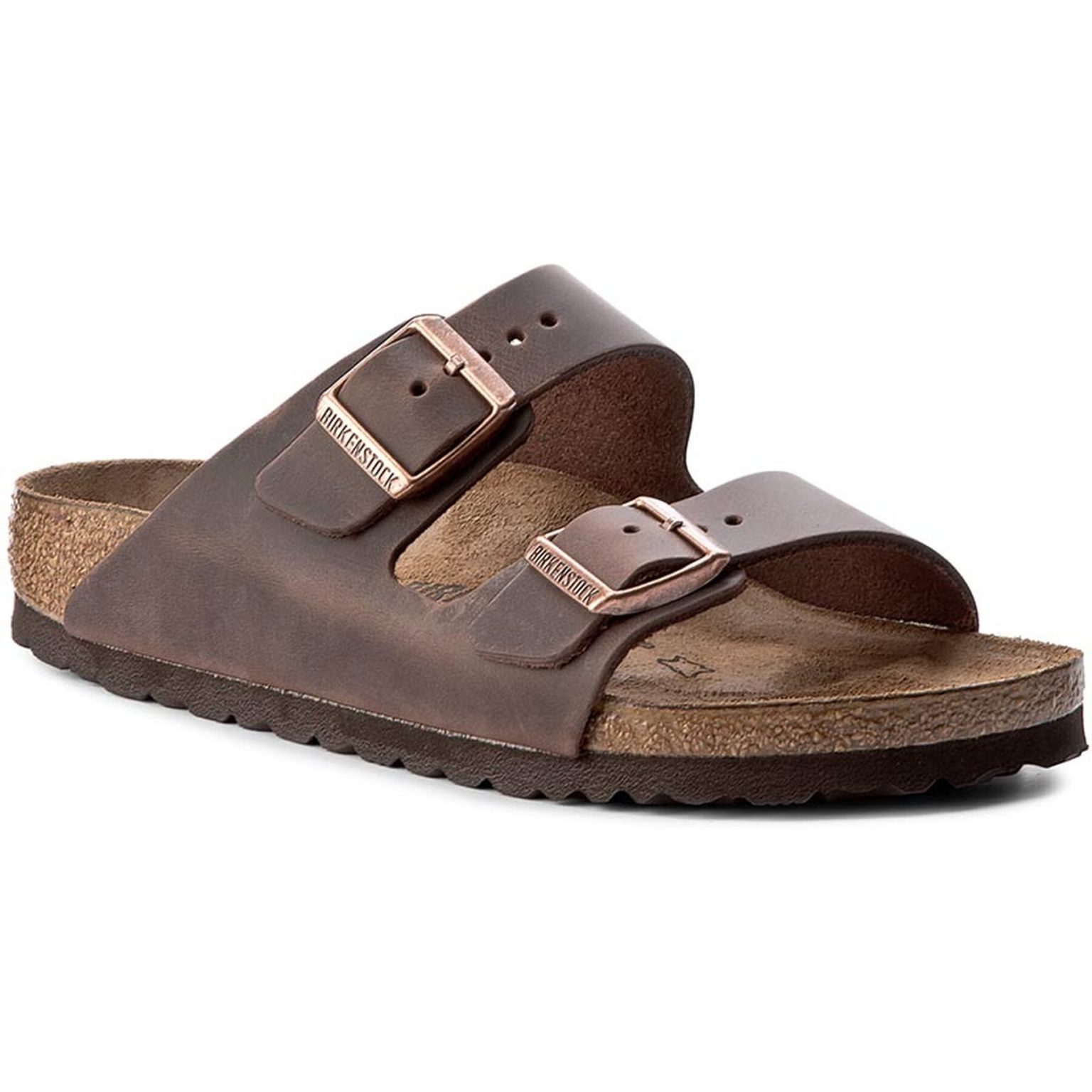 Чехли Birkenstock в Кафяв цвят