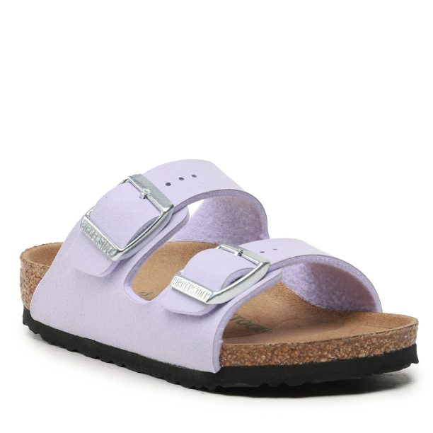 Чехли Birkenstock в Виолетов цвят