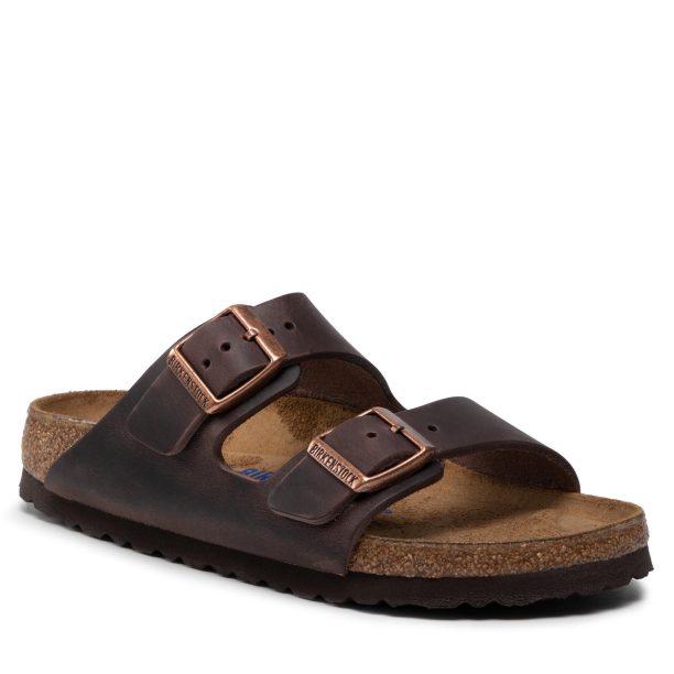 Чехли Birkenstock в Кафяв цвят