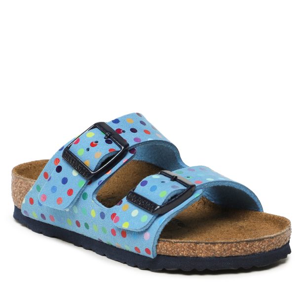 Чехли Birkenstock в Син цвят