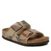 Чехли Birkenstock в Зелен цвят