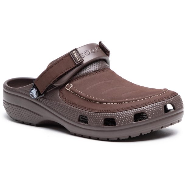 Чехли Crocs в Кафяв цвят