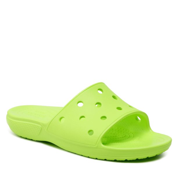 Чехли Crocs в Зелен цвят