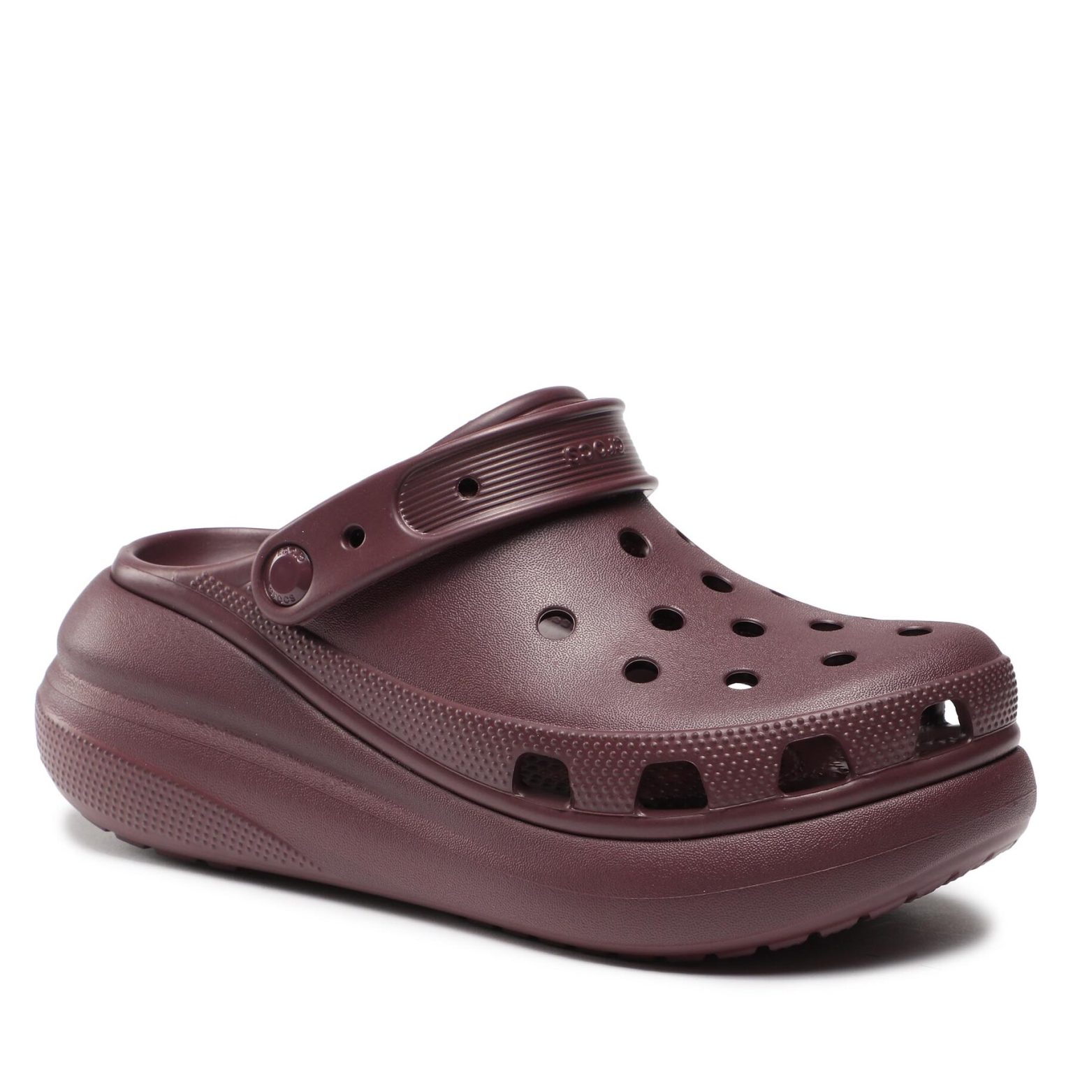 Чехли Crocs в Бордо цвят