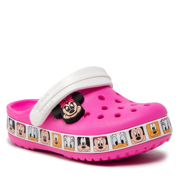 Чехли Crocs в Розов цвят