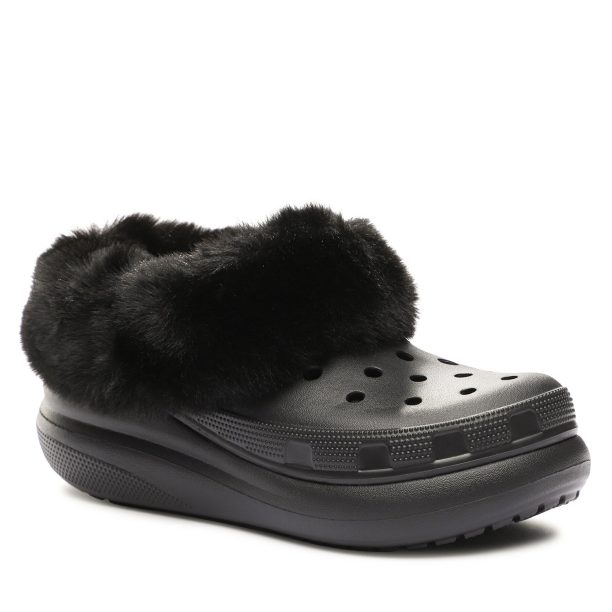 Чехли Crocs в Черен цвят