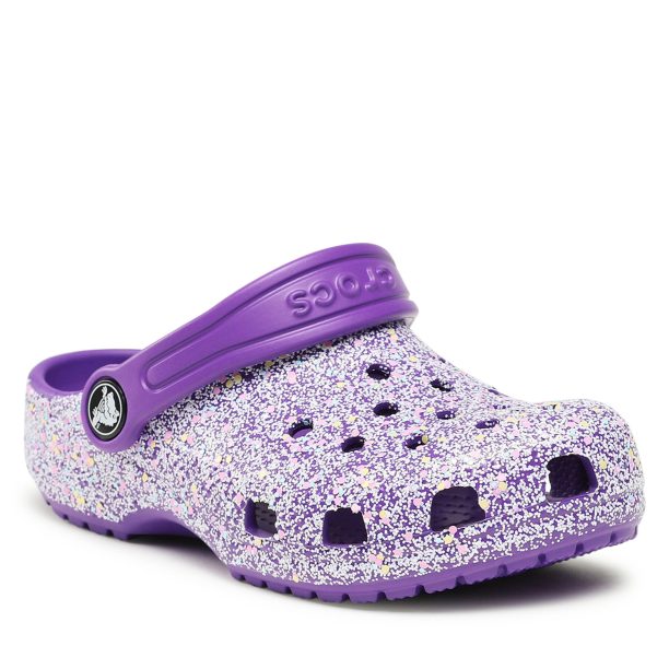 Чехли Crocs в Виолетов цвят