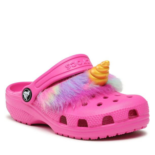 Чехли Crocs в Розов цвят