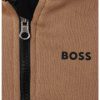 BOSS - Двулицево яке с качулка BOSS Kidswear