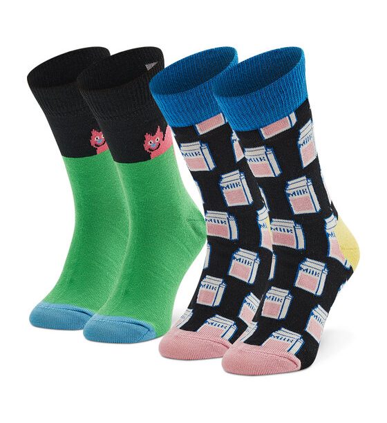 Комплект 2 чифта дълги чорапи детски Happy Socks за Деца