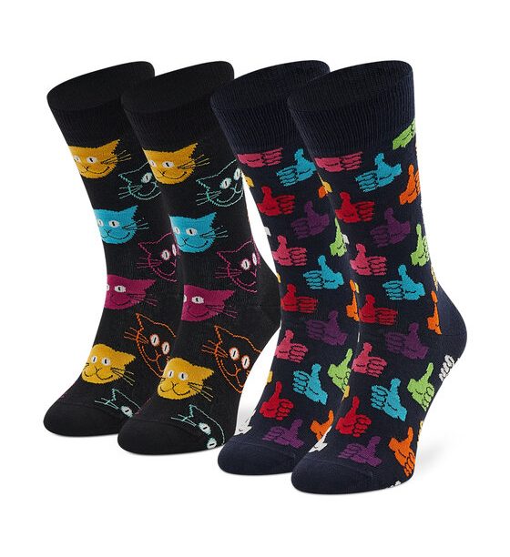 Комплект 2 чифта дълги чорапи мъжки Happy Socks за Унисекс