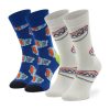 Комплект 2 чифта дълги чорапи мъжки Happy Socks за Унисекс