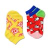 Комплект 2 чифта къси чорапи детски Happy Socks за Деца