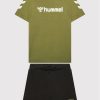 Комплект тишърт и спортни шорти Hummel за Момчета