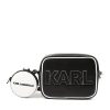 Комплект дамска чанта и портфейл Karl Lagerfeld Kids за Момичета