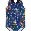 Бански костюм Kenzo Kids за Момичета